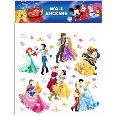 Room Decor 21081 Dětská samolepicí dekorace Disney Princezny tančící (30x39cm) – Zbozi.Blesk.cz