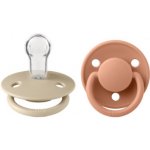 Bibs De Lux silikon 2ks Vanilla/Peach – Zbozi.Blesk.cz