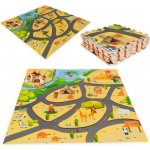 Eco Toys Dětské pěnové puzzle 93,5x93,5cm 9 dílů – Zboží Mobilmania