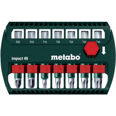 Metabo Bit-Box Impact 7 tlg. 49 mm