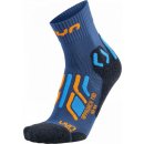 UYN Trekking Approach Mid Socks modrá/oranžová/šedá