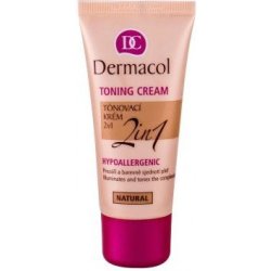 Dermacol Toning Cream 2v1 lehký tónovací krém Bronze 30 ml