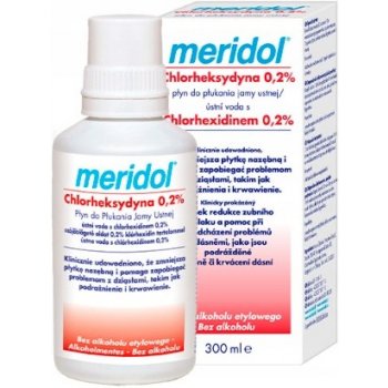 Meridol Chlorhexidine 0,2 % ústní voda 300 ml