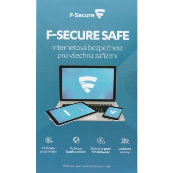 F-Secure SAFE 6 měs. 3 lic. (FCFXBR1N001XN)