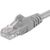 síťový kabel PremiumCord sp6utp500 Patch, UTP RJ45-RJ45, CAT6, 50m, šedý