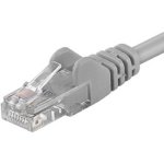 PremiumCord sp6utp500 Patch, UTP RJ45-RJ45, CAT6, 50m, šedý – Zboží Živě