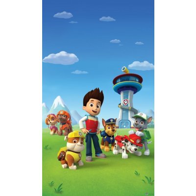 Fotozávěs Tlapková patrola - Paw Patrol FCSL-7167 textilní foto závěs FCSL7167 / foto-závěsy s fototiskem (140 x 245 cm) AG Design – Zboží Mobilmania