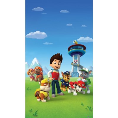 Fotozávěs Tlapková patrola - Paw Patrol FCSL-7167 textilní foto závěs FCSL7167 / foto-závěsy s fototiskem (140 x 245 cm) AG Design