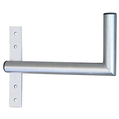 Konzola k oknu 55cm levá, trubka 42/2mm, výška 16cm – Zboží Živě
