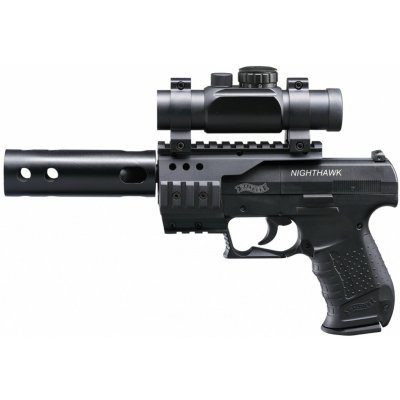 Umarex Walther Night Hawk 4,5 mm černá – Zboží Mobilmania