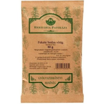 Herbária čaj Černý bez květ 50 g – Zboží Mobilmania