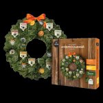 Leros bylinný adventní kalenář věnec 24 sáčků – Zboží Dáma