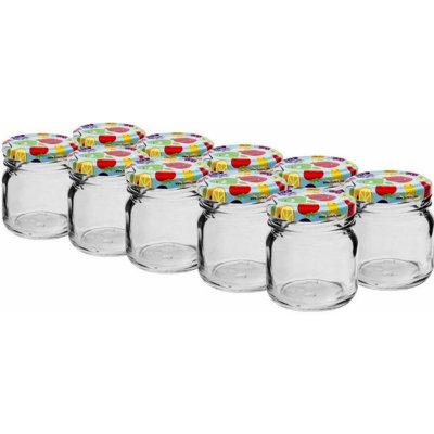 Marex Trade Zavařovací sklenice TWIST s víčkem 6 x 150 ml – Zboží Dáma