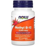 Now Foods Foods Methyl B-12 5 000 mcg 60 pastilek – Hledejceny.cz