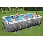 Bestway Power Steel Rattan 4,04 x 2,01 X 1 m 56721 – HobbyKompas.cz
