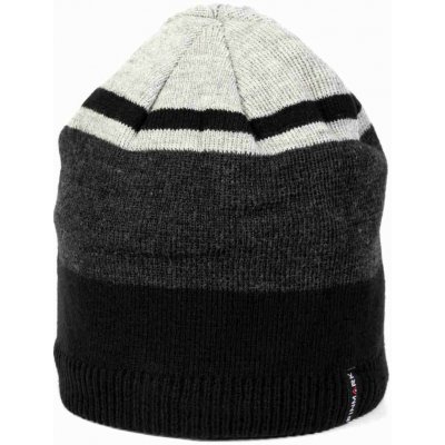 Finmark WINTER HAT Černá Tmavě šedá Bílá – Hledejceny.cz