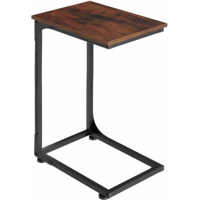 tectake 404455 odkládací stolek erie 40x30x63cm - industrial tmavé dřevo – Hledejceny.cz