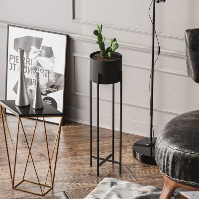 ASIR Stojan na květináč GED-025 černý – Zbozi.Blesk.cz