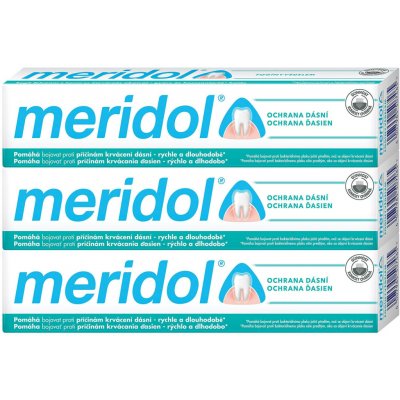 Meridol 3 x 75 ml – Hledejceny.cz