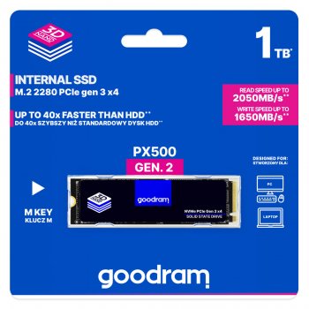 GOODRAM PX500 1TB, SSDPR-PX500-01T-80-G2