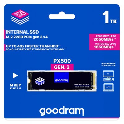 GOODRAM PX500 1TB, SSDPR-PX500-01T-80-G2 – Zboží Mobilmania