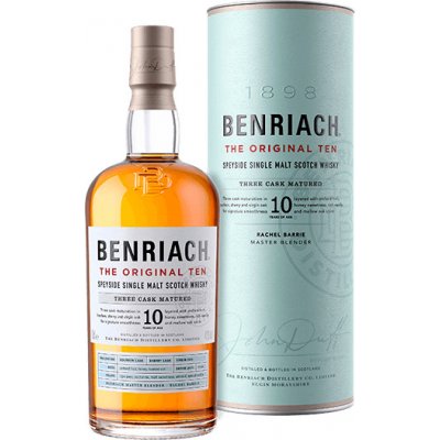 Benriach Speyside Single Malt Scotch Whisky 10y 43% 0,7 l (holá láhev) – Hledejceny.cz
