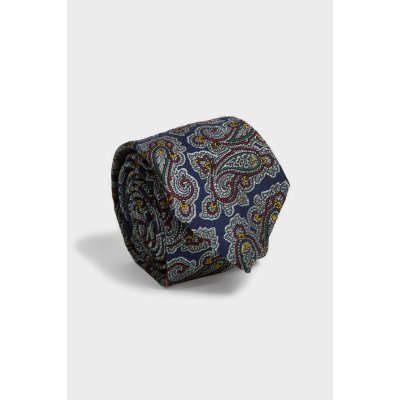 Gant Silk Paisley Tie modrá – Zboží Dáma