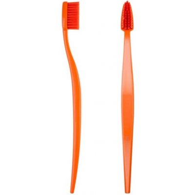 Biobrush zubní kartáček z bioplastu oranžový soft