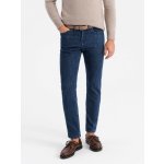 Ombre pánské džíny OM-PADP-0216 DARK BLUE – Sleviste.cz