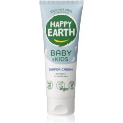 Happy Earth 100% Natural Diaper Cream for Baby & Kids zinková mast bez parfemace 75 ml