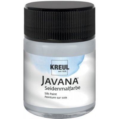 Kreul Barva na hedvábí JAVANA 50 ml stříbrnošedá – Zboží Dáma