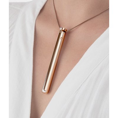 Le Wand Vibrating Necklace Rose Gold