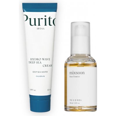 Vione Made for you Mixsoon Bean Essence 50 ml + Purito Hydro Wave Deep Sea Cream 50 ml – Hledejceny.cz