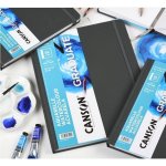 Canson Skicák Graduate Watercolour Book v pevné vazbě 14 x 21,6 cm 250g 56 listů – Sleviste.cz