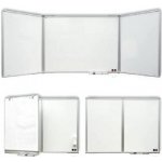 Filux Triptych magnetická tabule bílá 120 x 90/240 cm – Hledejceny.cz