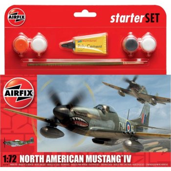 Airfix North American Mustang IV Starter Set 1:72