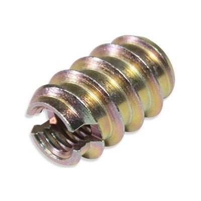 Vložka závitová M6 x 1 samořezná dřevo / plast - TESAM S0002404 – Zbozi.Blesk.cz