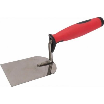 Lžíce 70x100 mm, nerezová, štukatérská, lopatička TOPTRADE 106061 – Hledejceny.cz