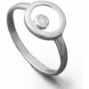 Prsteny Zlatnictví Zlatíčko Stříbrný prsten se zirkonem 010.00350