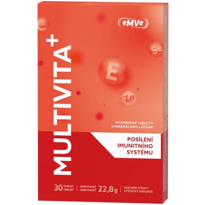 Vitar eMVe multivita+ 30 tablet blistr – Hledejceny.cz
