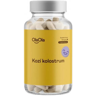 OlaOla Kozí kolostrum podporující imunitu 60 kapslí – Hledejceny.cz