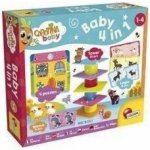 Lisciani Carotina Baby Sbírka her pro nejmladší 4in1 079872 Lisciani P – Hledejceny.cz