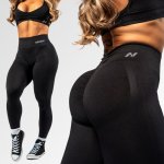 Nebbia Bezešvé push-up legíny s vysokým pasem TOTALLY SEAMLESS 303 black – Zboží Dáma