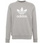 adidas Originals TREFOIL CREW mikina šedá – Zboží Mobilmania