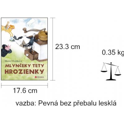 Mlynčeky tety Hrozienky - Marta Hlušíková, Alena Wagnerová ilustrácie