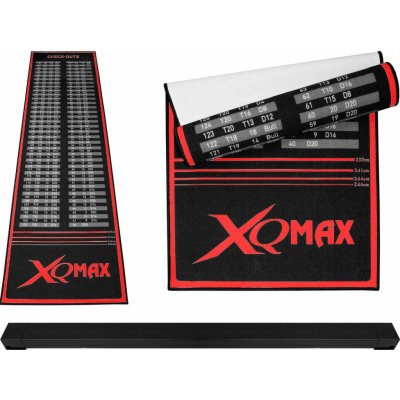 Xq Max Podložka/koberec na šipky Oche Checkout Dartmat červená - červená – Zboží Mobilmania