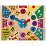 Small Foot Vkládací výukové puzzle nauč se hodiny – Zboží Dáma