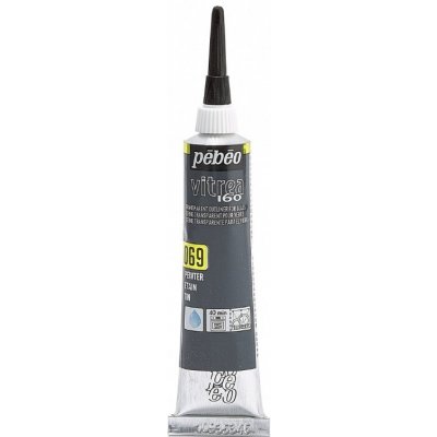 Pébéo Kontura na sklo Vitrea 160 20 ml 69 Pewter – Zboží Dáma