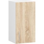 DobreSny Závěsná skříňka Lima 30 x 58 cm dub sonoma / bílá – Hledejceny.cz