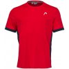 Pánské sportovní tričko Head pánské tenisové tričko Slice reddark blue